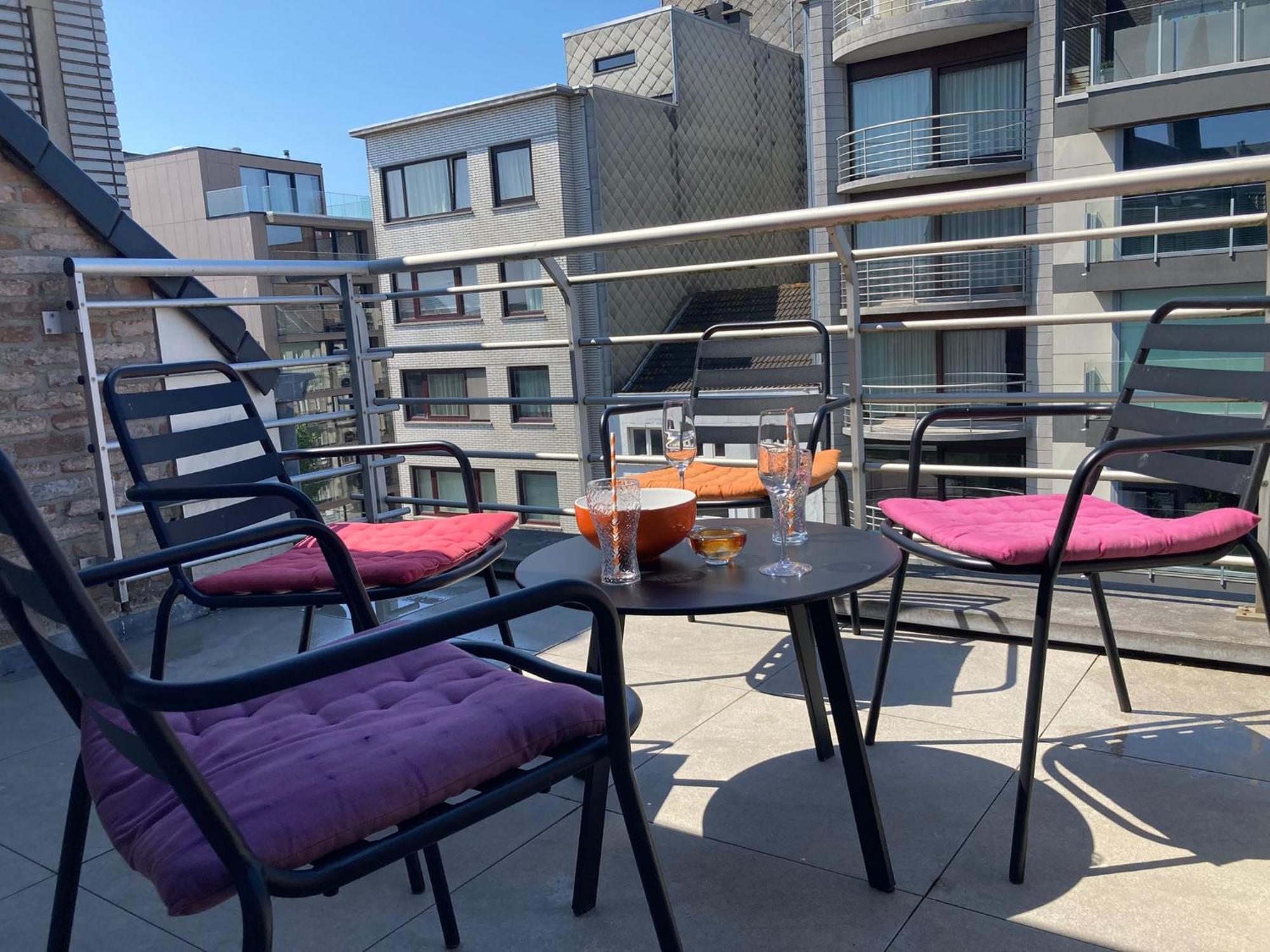 Spacious Penthouse For 8 People In The City Centre Ostende Exterior foto